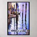 Suche nach venedig reise poster Gondel