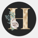 Recherche de h initial autocollants Initiales