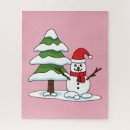 Suche nach schneemann puzzle Cartoon