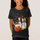 Recherche de bowling santa tshirts Populaire