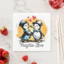 Recherche de amour pingouin serviettes Mignon