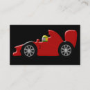 Suche nach rennwagen visitenkarten Rennfahrer
