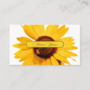 Recherche de soleil jaune cartes visite Customer