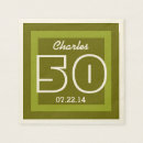 Recherche de vert olive serviettes Anniversaire