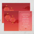 Recherche de chinois traditionnel invitations Rouge
