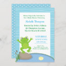 Recherche de grenouille bleue invitations Pour elle
