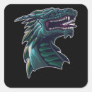 Recherche de tête dragon autocollants Donjons et dragons