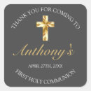 Recherche de gold communion autocollants Merci