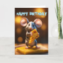 Recherche de fromage vœux cartes Souris