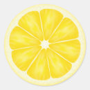 Recherche de fruit jaune autocollants Sain