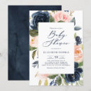 Recherche de cadre bleu marine invitations Botanique