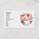 Recherche de conception orientale cartes visite Motif