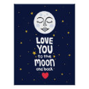 Suche nach liebe zum mond poster Rückstand