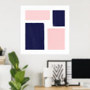Recherche de bloc de couleur posters Rose