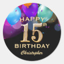 Suche nach mädchen 15 quinceanera geburtstag aufkleber Geburtstagsparty