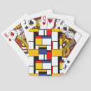 Suche nach mondrian spielkarten Geometrisch