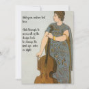 Recherche de violoncelle invitations Vintage