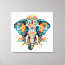 Suche nach elefant blumen poster gerahmte kunst Leinwand