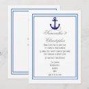 Recherche de bateau mariage mariage invitations Marine et blanc