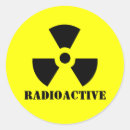 Recherche de risque autocollants Radioactif