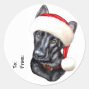 Recherche de german shepherd autocollants Noël