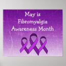 Recherche de ruban de fibromyalgie posters Violet