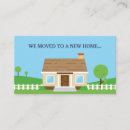 Recherche de domicile cartes visite Maison