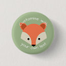 Recherche de dessin renard badges Illustration