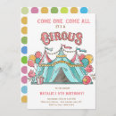 Suche nach circus birthday einladungen Party