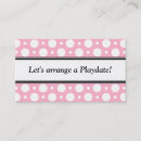 Suche nach playdate visitenkarten Kinder