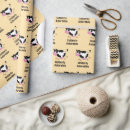 Recherche de vache drôle papier cadeau Pays