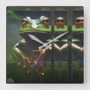 Suche nach niedlicher frosch wanduhren Amphibisch