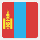 Recherche de mongole autocollants Drapeau
