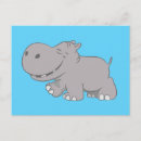 Recherche de hippopotames cartes postales Enfants