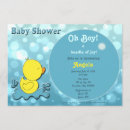 Recherche de duck baby shower invitations Bulles