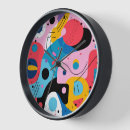 Recherche de de couleur vive horloges Coloré