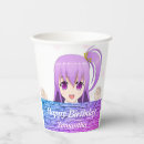 Recherche de fille de kawaii Fête d'anniversaire