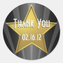 Suche nach hollywood star aufkleber Gold