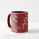 Recherche de motif de libellule tasses Blanc