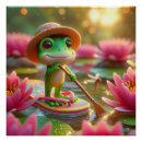 Suche nach frosch poster Teich