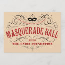Recherche de boule masquée invitations Mardi gras