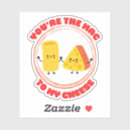Recherche de humour fromage autocollants Mac et fromage