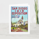 Recherche de la californie vintage vœux cartes Cru