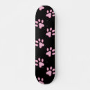 Recherche de empreintes de pattes skateboards Chat
