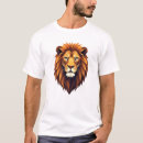 Recherche de tête lions tshirts Jungle