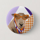 Recherche de moutons mignons badges Drôle