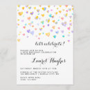 Recherche de coeur coloré invitations Chic