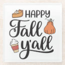 Recherche de argot dessous de verres Happy fall y'all