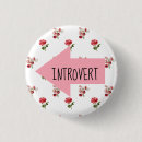 Recherche de introverti badges Rose