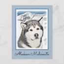 Recherche de malamute cartes postales Chiot